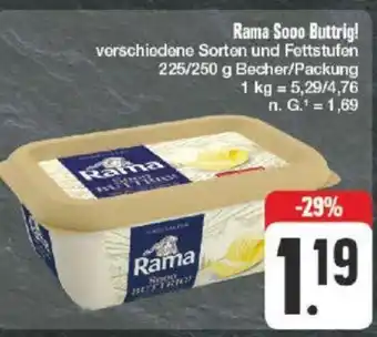 nah & gut Rama Sooo Buttrig! 225/250g Angebot