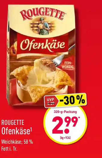 Aldi Nord Rougette Ofenkäse 320 g Angebot