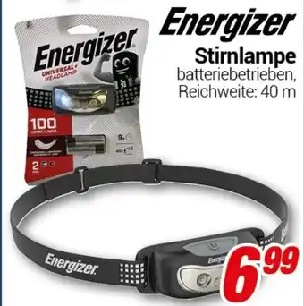 CENTERSHOP Energizer Stirnlampe Angebot