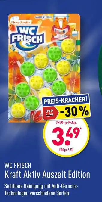 Aldi Nord WC Frisch Kraft Aktiv Auszeit Edition 3x50g Angebot