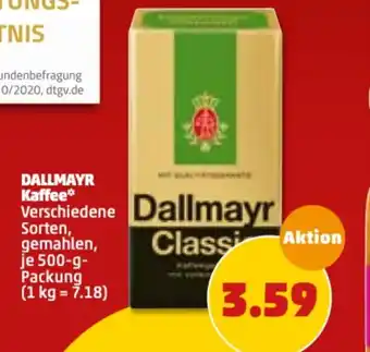 PENNY Dallmayr Kaffee 500g Angebot