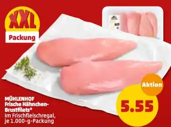 PENNY Mühlenhof Frische Hähnchen Brustfilets 1000 g Angebot