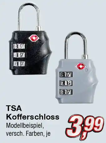 KiK TSA Kofferschloss Angebot