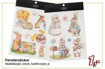 KiK Fenstersticker Angebot