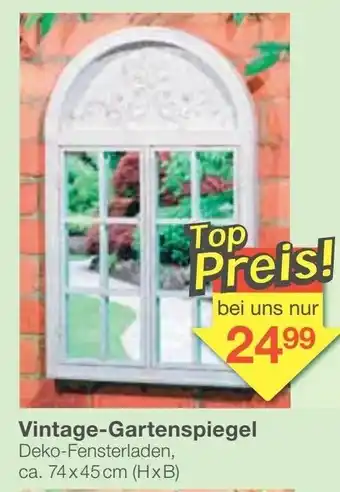 Jawoll Vintage Gartenspiegel Angebot