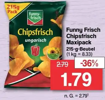 Famila Nord West Funny Frisch Chipsfrisch Maxipack 215-g-Beutel Angebot