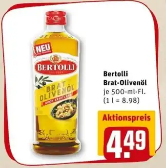 REWE PETZ Bertolli Brat Olivenöl 500ml Angebot