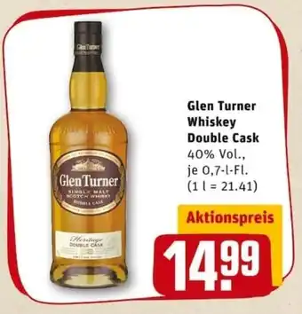 REWE PETZ Glen Turner Whiskey Double Cask 0,7L Angebot