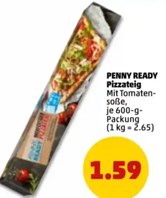PENNY Penny Ready Pizzateig 600g Angebot
