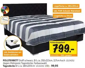 SCONTO Polsterdoppelbett Angebot