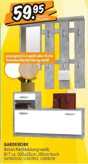 SCONTO Garderobe Angebot