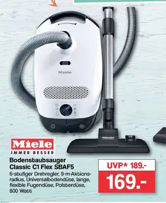 Famila Nord West Miele Bodenstaubsauger Classic C1 Flex SBAF5 Angebot