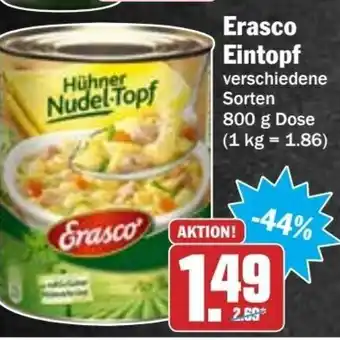 HIT Ullrich Erasco Eintopf 800g Dose Angebot