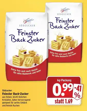 Wasgau Südzucker Feinster Back Zucker Angebot