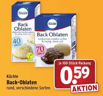 Wasgau Küchle Back Oblaten Angebot