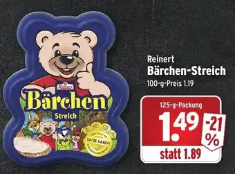 Wasgau Reinert Bärchen Streich 125g Angebot