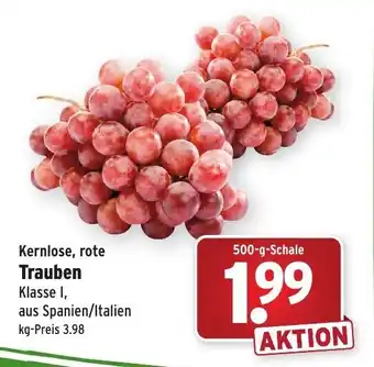 Wasgau Trauben 500g Angebot