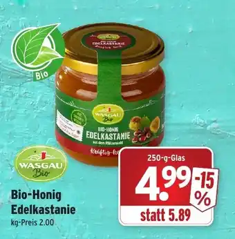 Wasgau Bio Honig Edelkastanie 250g Angebot