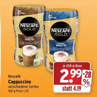 Wasgau Nestlé Cappuccino 250g Angebot