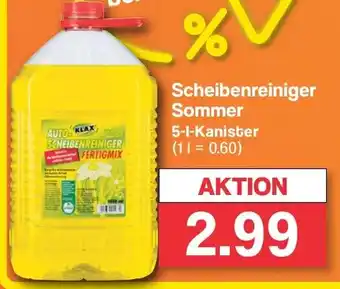 Famila Nord West Scheibenreiniger Sommer 5-l-Kanister Angebot