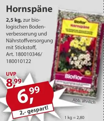 Sonderpreis Baumarkt Hornspäne 2,5 kg Angebot