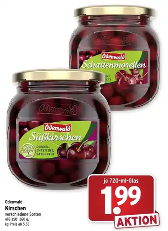 Wasgau Odenwald Kirschen 720ml Angebot