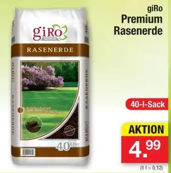 Zimmermann giRo Premium Rasenerde 40-l-Sack Angebot