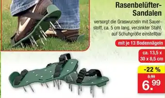 Zimmermann Rasenbelüfter- Sandalen Angebot