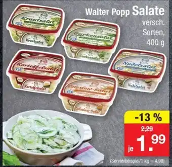 Zimmermann Walter Popp Salate 400 g Angebot