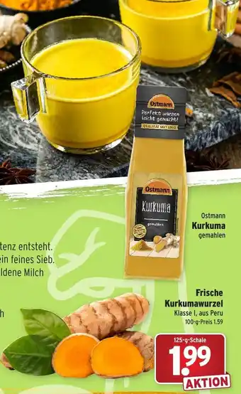 Wasgau Frische Kurkumawurzel 125g Angebot