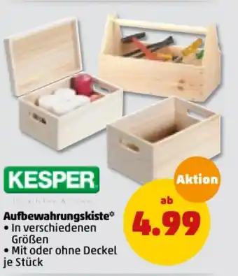 PENNY Kesper Aufbewahrungskiste Angebot