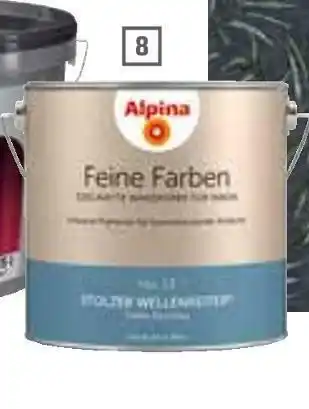 OBI Alpina premium-wand- und -deckenfarbe „feine farben“ Angebot