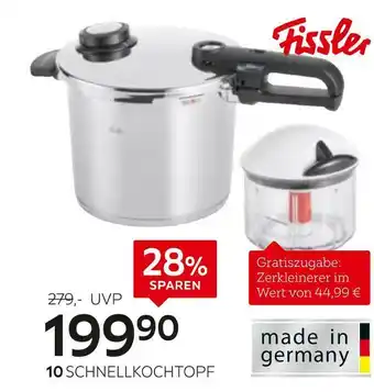 XXXLutz Fissler schnellkochtopf Angebot