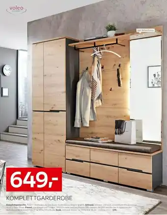 XXXLutz Voleo komplettgarderobe Angebot