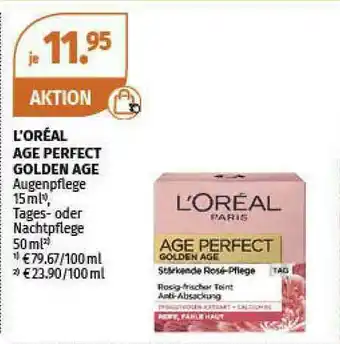 Müller L'oréal Age Perfect Golden Age Angebot