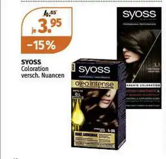 Müller Syoss Coloration Angebot