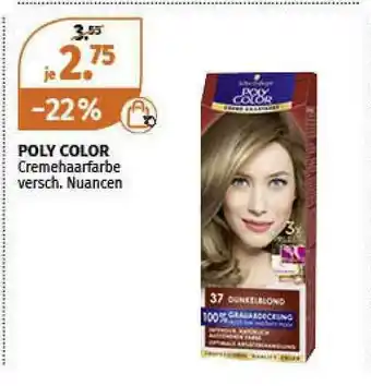 Müller Poly Color Cremehaarfarbe Angebot