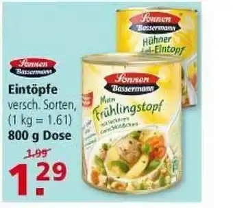 Multi Markt Sonnen Bassermann Eintöpfe Angebot