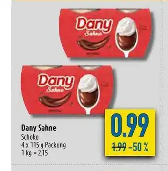 diska Dany Sahne Angebot