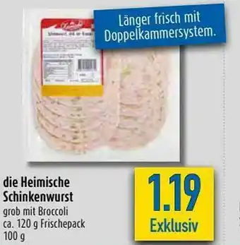 diska Die Heimische Schinkenwurst Angebot