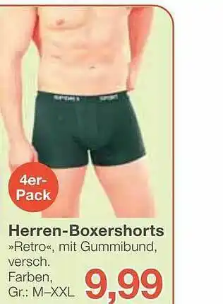 Jawoll Herren-boxershorts Angebot