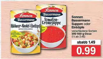 Famila Nord West Sonnen Bassermann Suppen Oder Eintöpfe Angebot