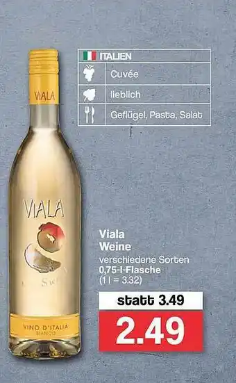 Famila Nord West Viala Weine Angebot