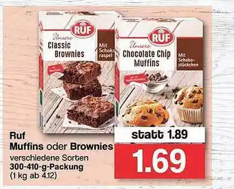 Famila Nord West Ruf Muffins Oder Brownies Angebot