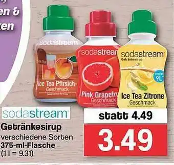 Famila Nord West Sodastream Getränkesirup Angebot