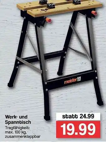 Famila Nord West Werk- Und Spanntisch Angebot