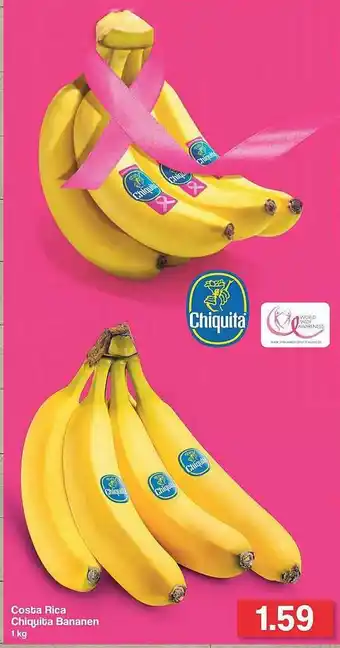 Famila Nord West Costa Rica Chiquita Bananen Angebot