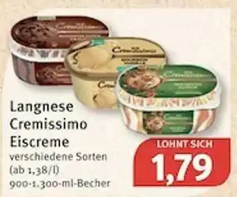 Feneberg Langnese Cremissimo Eiscreme Verschiedene Sorten Angebot