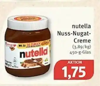 Feneberg Nutella Nuss-nugat-creme Angebot