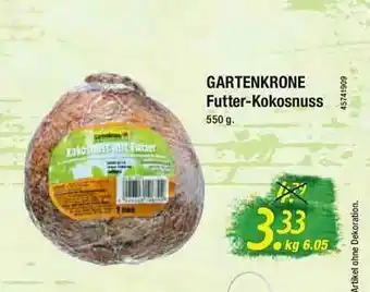 Floraland Gartenkrone Futter-kokosnuss Angebot